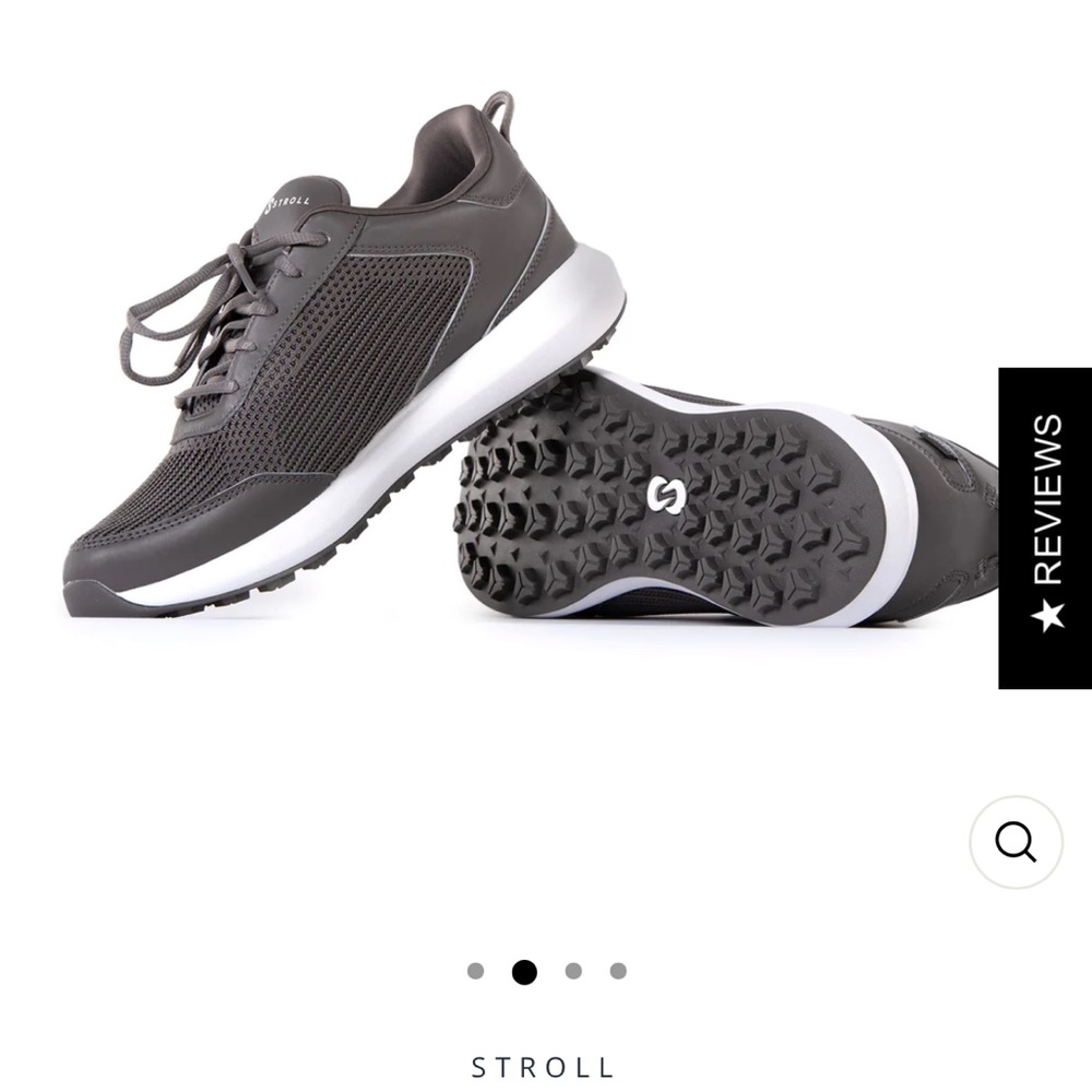 Stroll spike less golf shoe new in box